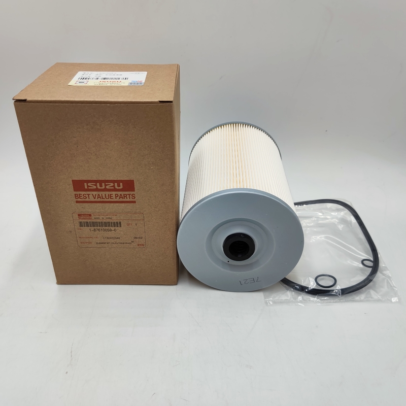 Laag van de het Smeermiddelolie van de Weerstandsstroom de Filterelement 1-87610059-0