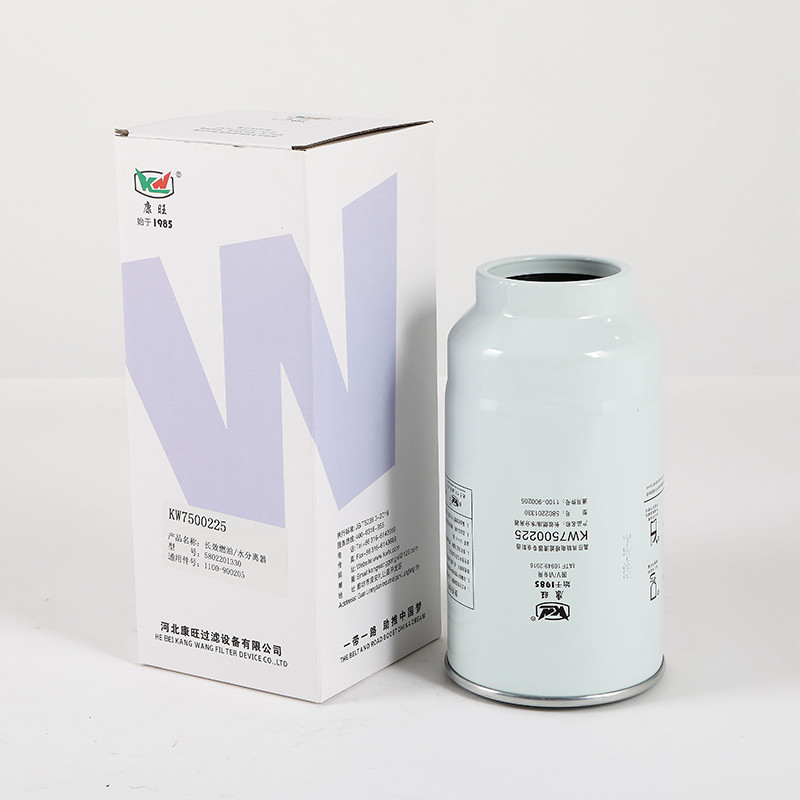 KW7500225 Bouwmachines brandstof- en waterseparatorcartridge voor hydraulische en smeersystemen