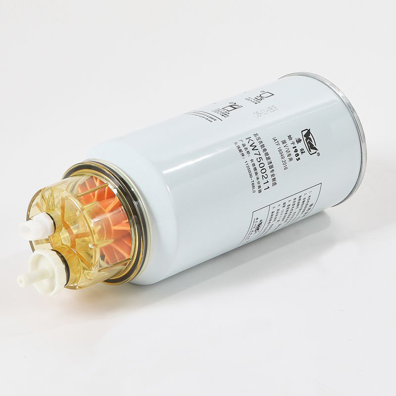 KW7500211 Metalen brandstoffilter voor vrachtwagens met een hoge doorstroming met metalen materiaal voor brandstoffiltratie