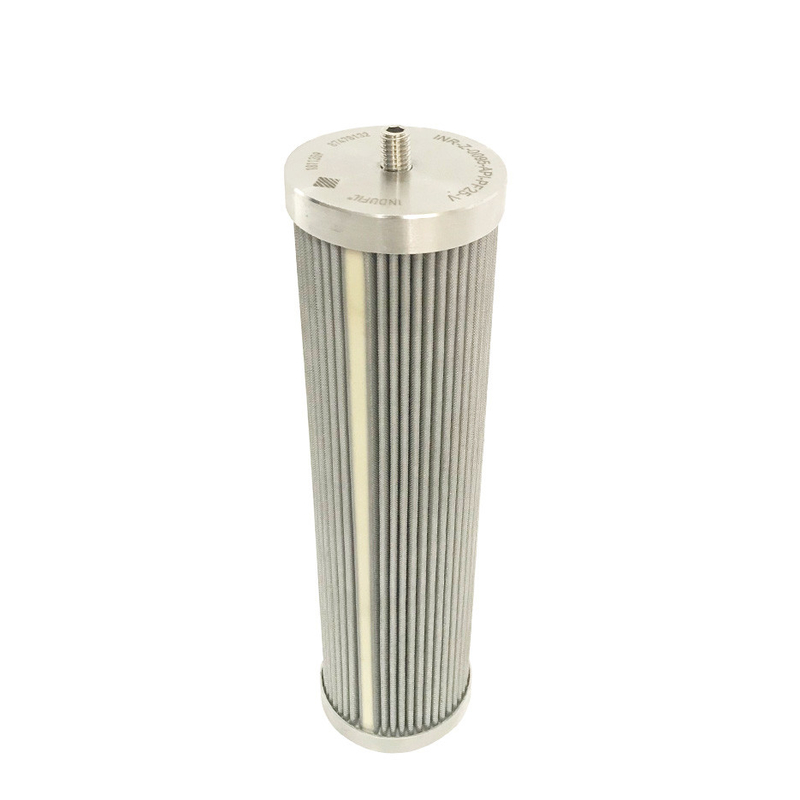 OEM die het Staalmateriaal vouwen van GraafwerktuigHydraulisch filter stainless