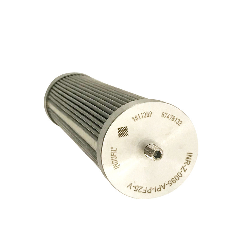 OEM die het Staalmateriaal vouwen van GraafwerktuigHydraulisch filter stainless