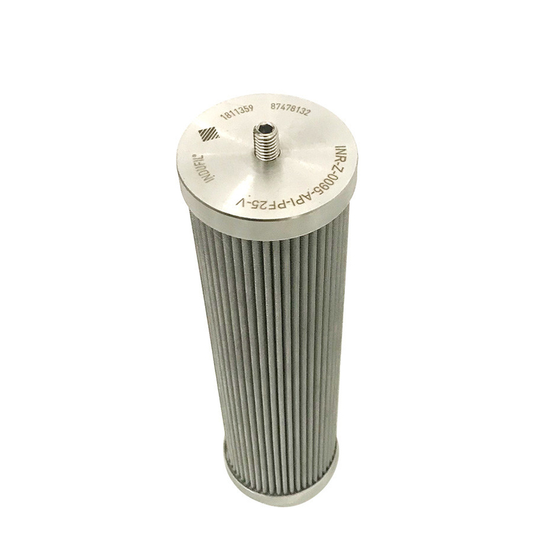 OEM die het Staalmateriaal vouwen van GraafwerktuigHydraulisch filter stainless