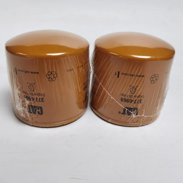 het Roestvrije staal Mesh Material 200μm van 306E 306E2 CAT Oil Filter 377-6969 Precisie