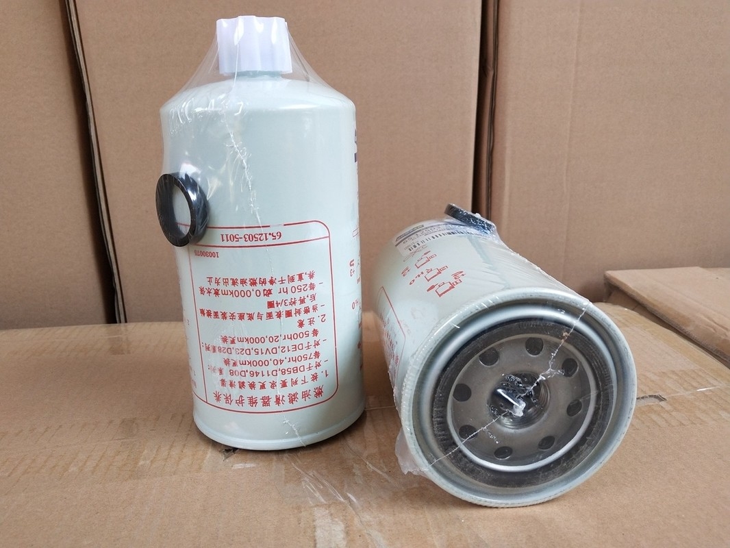 12503-5011 de Filter10um Poreusheid van de vrachtwagenbrandstof voor Doosan-Graafwerktuig